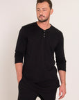 ZEUS COTTON HENLEY SHIRT