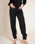 GAIA SILK PANT WITH TASSEL DRAWSTRING