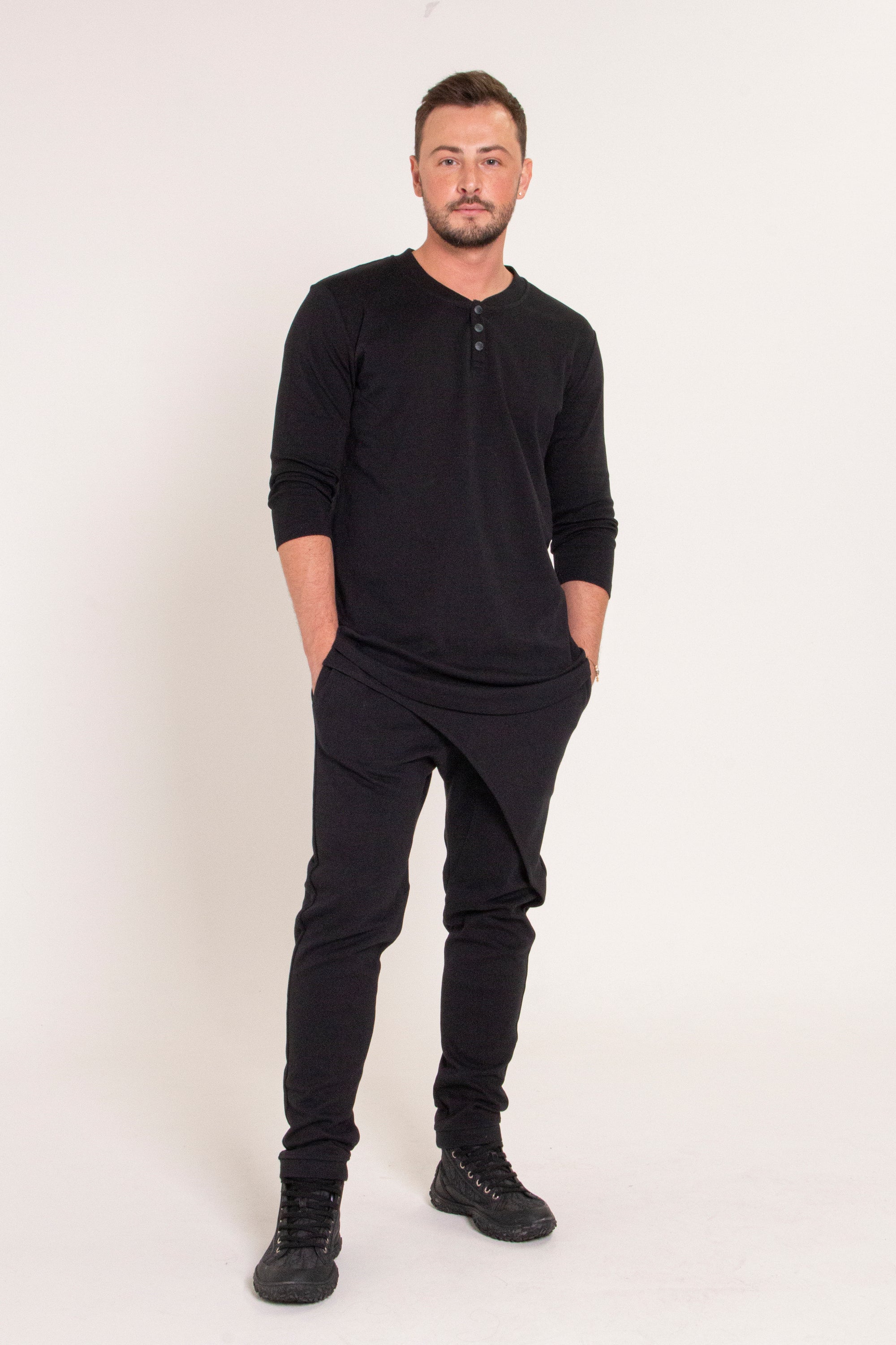 ZEUS COTTON EXTENDED SEAM JOGGERS