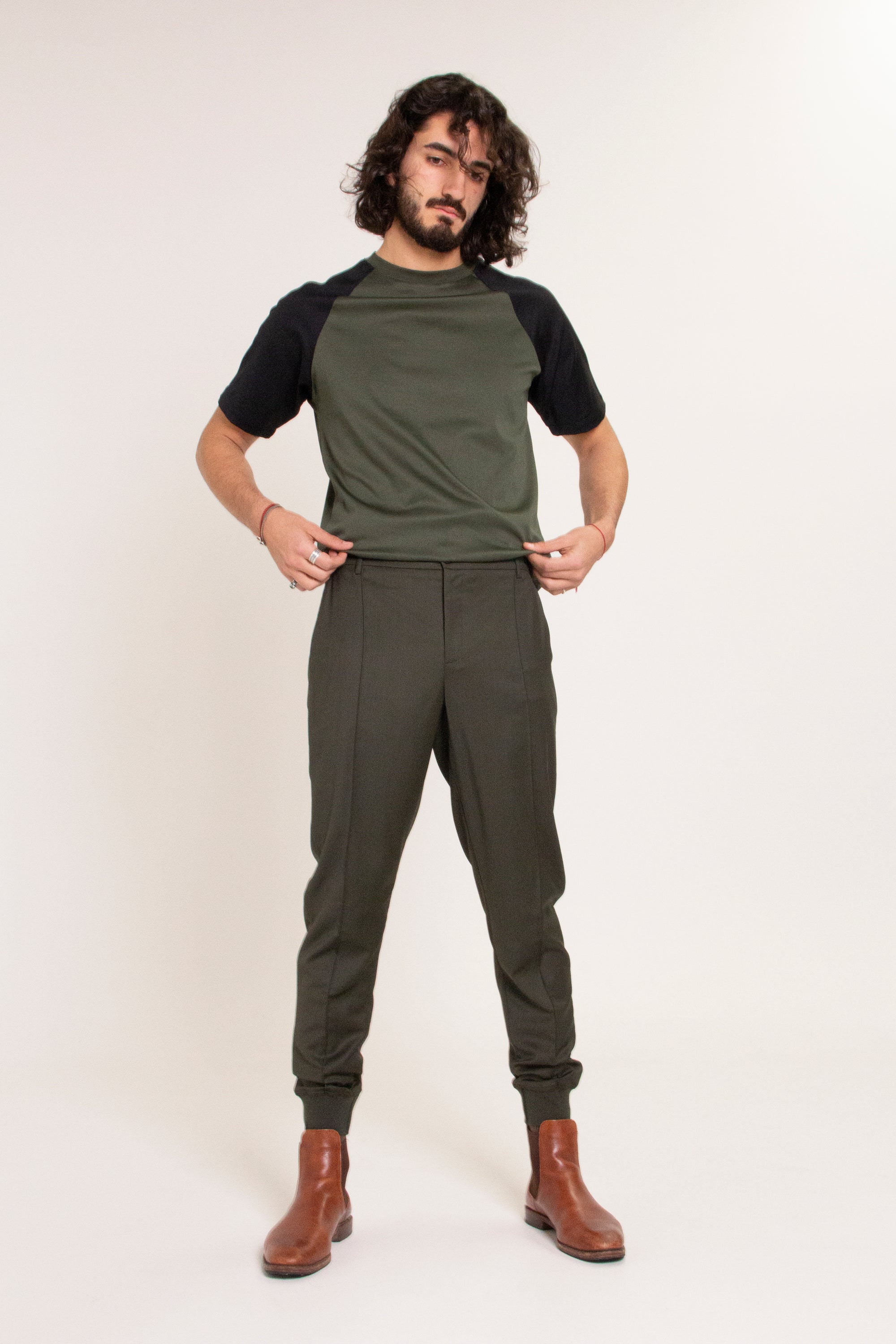 AKULA WOOL FORMAL JOGGER TROUSER