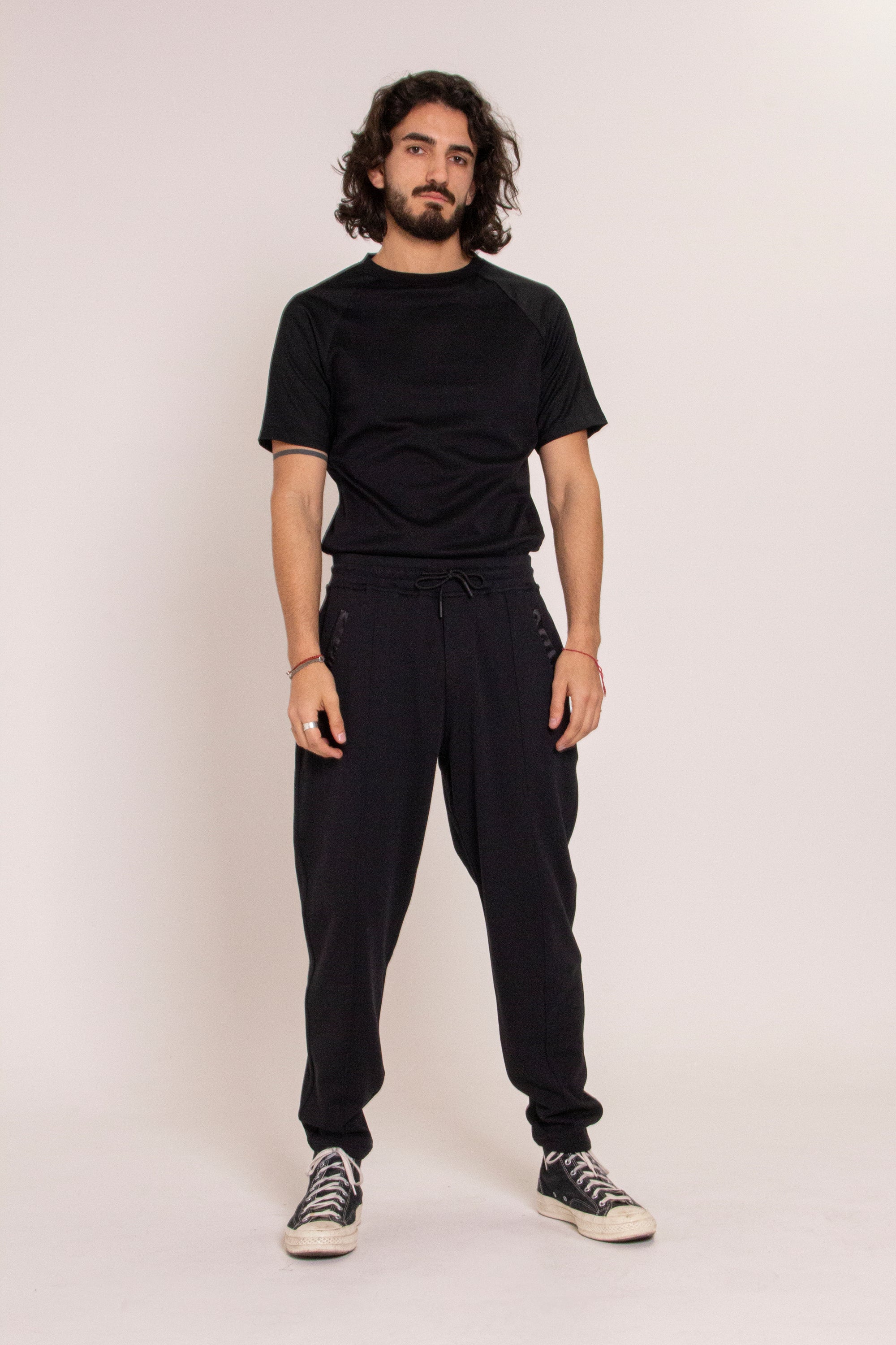 FALCON COTTON WOVEN JOGGERS