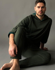 FALCON FRENCH TERRY HOODED T-SHIRT