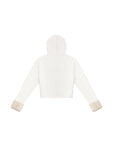 PANTHERA HOODIE WITH FAUX FUR DETAIL