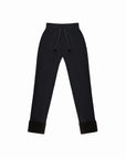 PANTHERA COTTON JOGGER WITH FAUX FUR TRIM