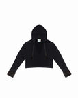 PANTHERA HOODIE WITH FAUX FUR DETAIL