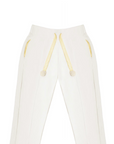 PANTHERA COTTON JOGGER WITH FAUX FUR TRIM