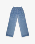 ANANDA STRAIGHT-LEG PLUSH TROUSERS