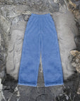 ANANDA STRAIGHT-LEG PLUSH TROUSERS