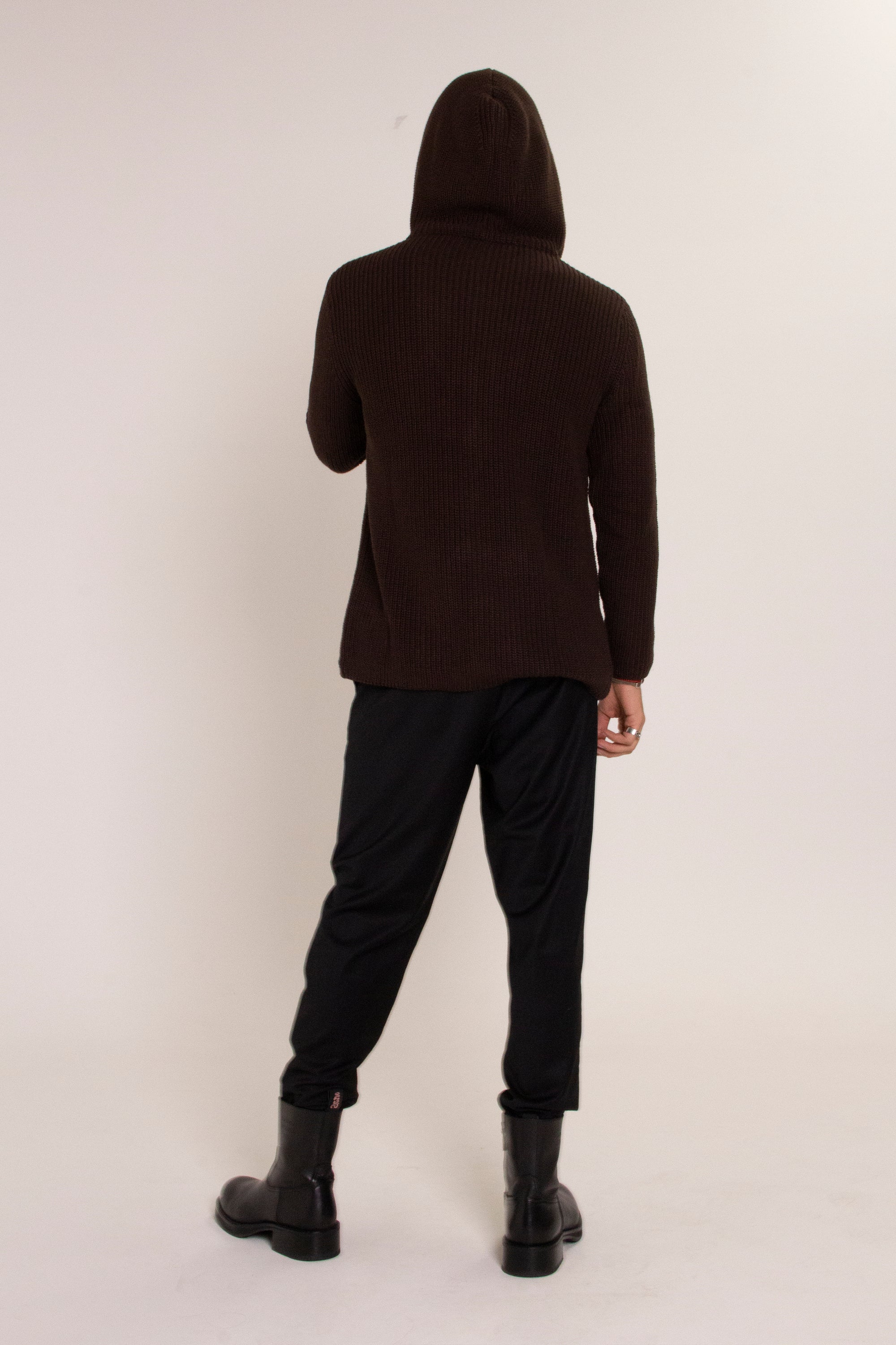 SAMURAI KNIT COTTON CARDIGAN