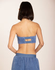ANANDA STRAIGHT-LEG PLUSH TROUSERS