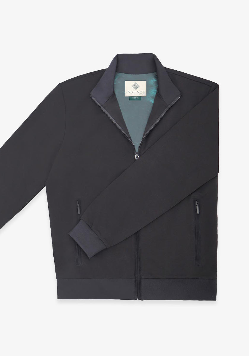 EL JEFE COTTON &amp; SUEDE TRIM JACKET